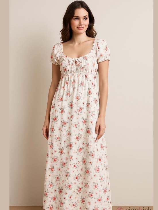 Divided Dresses & Skirts - Divided Linen blend Maxi Dress